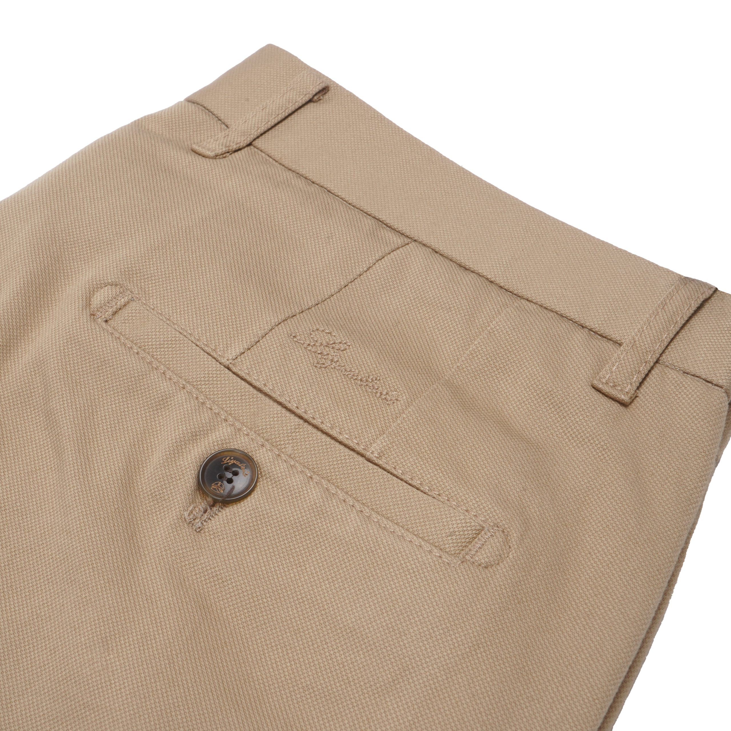 شلوار کتان مردانه کرم کد 2029612